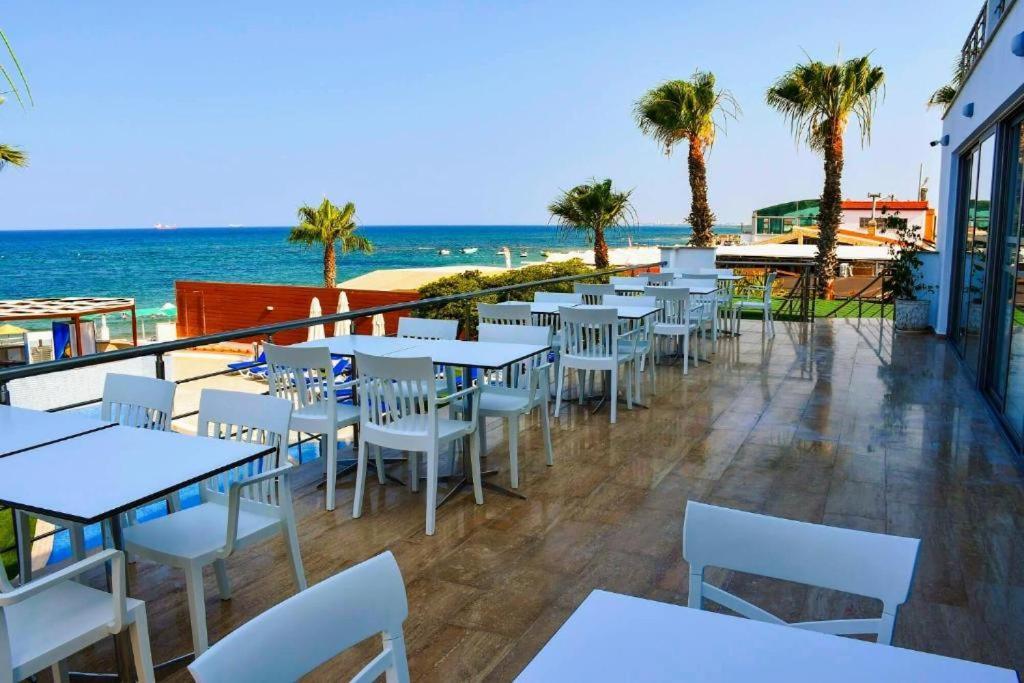 Mimoza Beachfront Hotel & Restaurant Famagusta (Northern Cyprus) Esterno foto