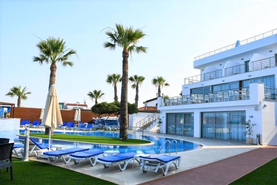 Mimoza Beachfront Hotel & Restaurant Famagusta (Northern Cyprus) Esterno foto